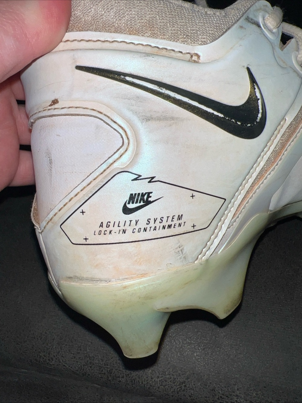 Nike alpha menace pro 3 men’s 7.5 football cleats - Picture 6 of 9
